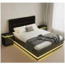 Artiss-RGB-LED-Queen-Bed-Frame-with-2-Beside-Table Sale