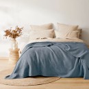 Sebastian-Waffle-Blanket-Slate-Blue Sale