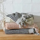 Ama-Stripe-Towel-Olive-Green Sale