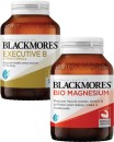 Blackmores-Executive-B-Stress-Formula-Tablets-125-Pack-or-Bio-Magnesium-Tablets-150-Pack Sale