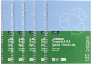 JBurrows-5-Pack-A4-120-Page-Spiral-Notebook Sale