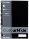 ColourHide-A4-120-Page-Spiral-Notebook-Black Sale