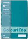 ColourHide-A4-120-Page-Spiral-Notebook-Teal Sale