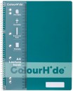 ColourHide-A4-140-Page-Spiral-Lecture-Book-Teal Sale