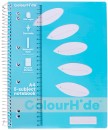ColourHide-A4-250-page-5-Subject-Notebook-Blue Sale