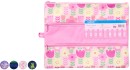 Studymate-Printed-Large-Name-Triple-Zip-Pencil-Case-Flower Sale