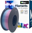 Keytek-PLA-Silk-3D-Filament-Rainbow-1Kg Sale