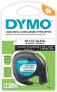 Dymo-LetraTag-Plastic-Label-Tape-12mm-Black-on-White Sale