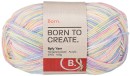 Born-8-Ply-Acrylic-Yarn-100g-Varigated-Pastel Sale
