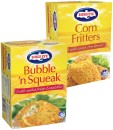 Birds-Eye-Bubble-n-Squeak-620g-or-Corn-Fritters-500g Sale