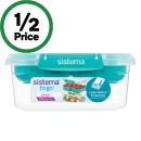 Sistema-Stax-To-Go-Rectangle-Container-1-Litre Sale
