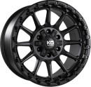 King-Wheels-Tactic-17x9-Satin-Black Sale