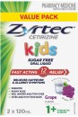 Zyrtec-Kids-Fast-Acting-Allergy-Hayfever-Relief-Grape-Flavour-Oral-Liquid-2-X-120ml Sale
