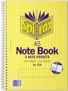 Spirax-A5-Notebook-200-Pages-1-Each Sale
