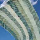 Sundays-Gaia-Green-Check-Popcorn-Beach-Towel-by-Pillow-Talk Sale