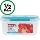 Dcor-Fresh-Seal-Clips-Oblong-Container-1-Litre Sale
