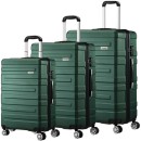 Mazam-Luggage-Suitcase-Trolley-Set-for-Travel-Green Sale