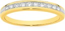 9ct-Gold-Diamond-Anniversary-Band Sale