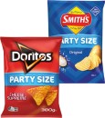 Doritos-Corn-Chips-Smiths-Crinkle-Cut-380g-or-Red-Rock-Deli-Chips-Party-Size-290g-Selected-Varieties Sale