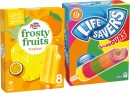 Life-Savers-Ice-Block-Peters-Frosty-Fruits-8-Pack-or-Fruit-Stack-6-Pack-Selected-Varieties Sale