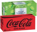CocaCola-Sprite-or-Mount-Franklin-Lightly-Sparkling-Water-10x375mL-Selected-Varieties Sale