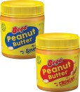 Bega-Smooth-or-Crunchy-Peanut-Butter-375g Sale