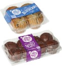 The-Happy-Muffin-Co-Muffins-4-Pack-or-Mini-8-Pack-Selected-Varieties Sale
