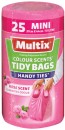 Multix-Colour-Scents-Handy-Ties-Tidy-Bags-Rose-Scent-Mini-25-Pack Sale