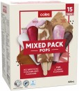 Coles-Mixed-Pack-Pops-15-Pack-825mL Sale
