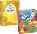 Peters-Frosty-Fruits-Sticks-or-Lifesavers-Icy-Poles-6-Pack-8-Pack-420mL-600mL Sale