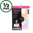 Bonds-Girls-Cotton-Briefs-Assorted-Pk-4 Sale