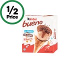 Kinder-Bueno-Frozen-Dessert-Cones-360ml-Pk-4 Sale