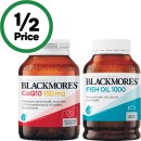Blackmores-Fish-Oil-1000mg-Capsules-Pk-400-or-CoQ10-150mg-Capsules-Pk-90 Sale