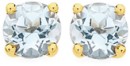 9ct-Gold-Aquamarine-Stud-Earrings Sale