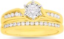 9ct-Gold-Diamond-Bridal-Set Sale