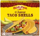 Old-El-Paso-Jumbo-Taco-Shells-10-Pack Sale