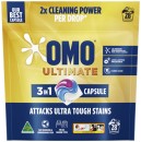 OMO-Ultimate-Laundry-Liquid-2-Litre-Powder-2kg-or-Capsules-28-Pack-Selected-Varieties Sale