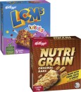 Kelloggs-LCMs-or-Nutri-Grain-Bars-5-Pack-100g-110g Sale