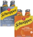 Schweppes-Mixers-Soft-Drink-or-Mineral-Water-4x300mL Sale