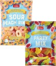 Coles-Party-Mix-or-Sour-Peach-Rings-150g Sale