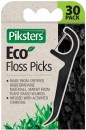 Piksters-Eco-Charcoal-Floss-Picks-30-Pack Sale