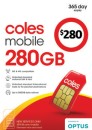 Coles-Mobile-280-Prepid-SIM Sale