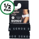 Bonds-Ladies-Hipster-Boyleg-Assorted-Pk-2 Sale