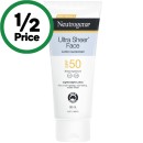 Neutrogena-SPF-50-Ultra-Sheer-Face-Sunscreen-Lotion-88ml Sale