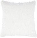 60cm-Fringe-Cushion-White Sale