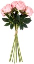 Artificial-Pastel-Pink-Roses-Bunch Sale