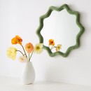 40cm-Frankie-Velvet-Mirror-Green Sale