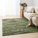 Leslie-Loop-Wool-Blend-Rug-Green-Large-235cm-x-160cm Sale