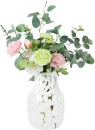 White-Confetti-Glass-Vase Sale