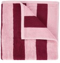 Stripe-Cotton-Bath-Towel-Berry Sale